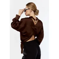 Блузка Talia Fashion 436 коричневый Блузка Talia Fashion 436 коричневый