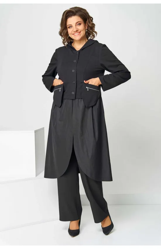 Кардиганы Асолия 4103 чёрный new Кардиганы Асолия 4103 чёрный new