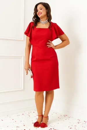 Платье Beautiful & Free 6385 красный красный