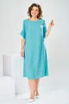 Платье Romanovich 1-2910 бирюза