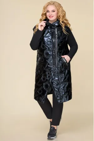 Жилет Svetlana Style 1738 черный+буквы