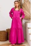 Платье Амулет 9922 фуксия 164