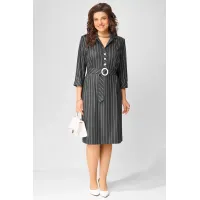 Платье Fita 5073 Славянка черный