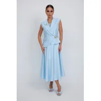 Юбка Vesnaletto 4408 голубой