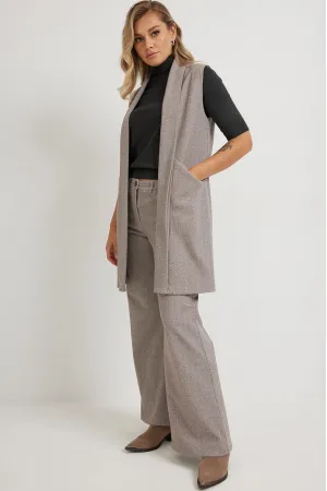 Жилет Mirolia 507 коричневаяёлочка