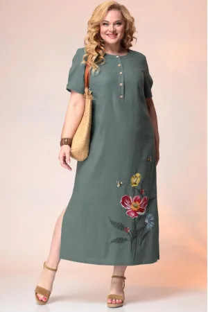 Платье Romanovich 1-2394 хаки