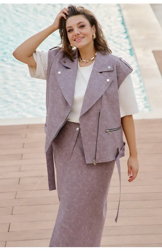 Жилет Vittoria Queen 27163-1ж лиловый