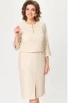 Платье Lady Style Classic 2903 Бежевые тона Платье Lady Style Classic 2903 Бежевые тона