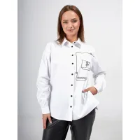 Блузка Condra Deluxe 16261 белый