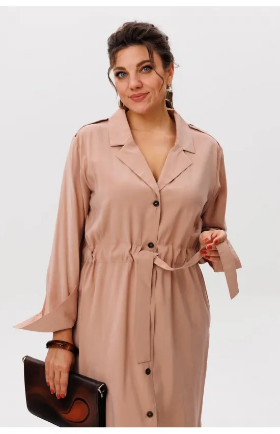 Платье Anelli 1592 тростниковый сахар