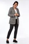 Пиджак Matini М4.1359/1 серый+клетка