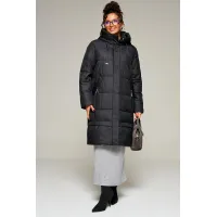 Пальто Beautiful & Free 8022 черный Пальто Beautiful & Free 8022 черный