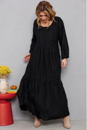 Платье Амулет 9922 черный 164