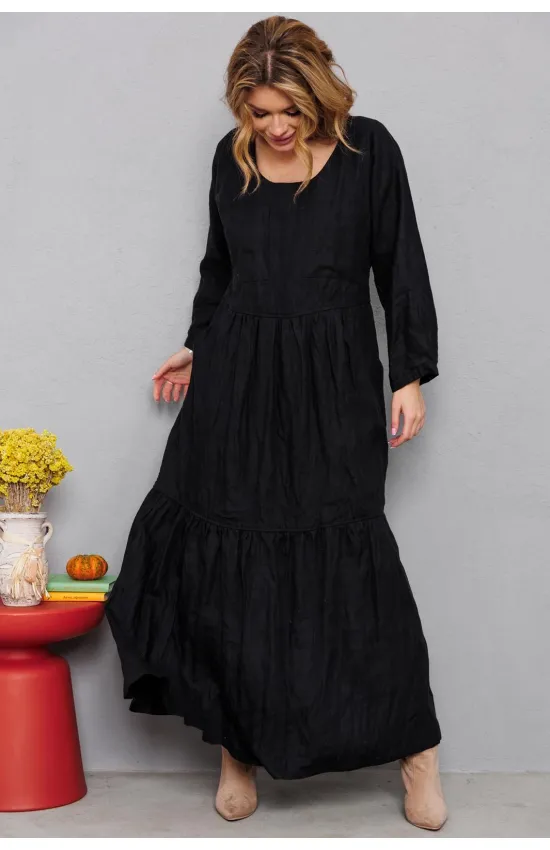 Платье Амулет 9922 черный 164