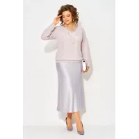 Юбка Лилиана 1494 Ю жемчужный/перламутр