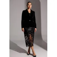 Юбка Мода-Юрс 25-2946 черный