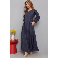 Платье Амулет 9925 графит 170