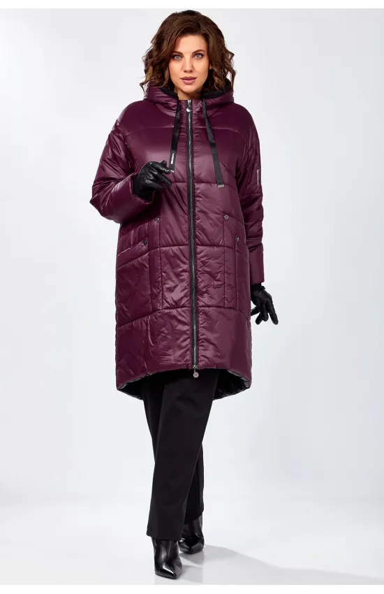 Пальто Lady Secret 8302 марсала