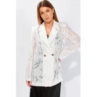 Пиджак Laikony 493-1 молочный