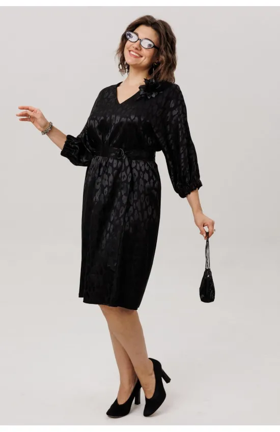 Платье Anelli 1521.1 шелковый хищник