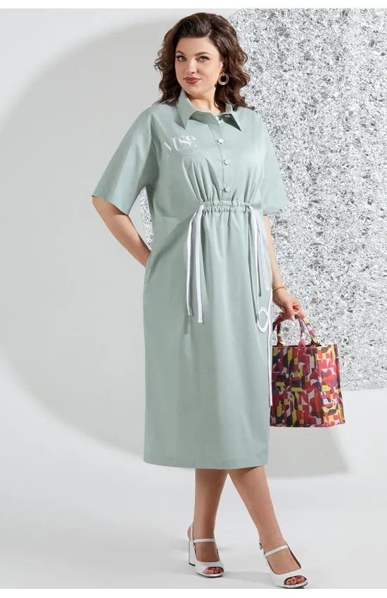 Платье Mira Fashion 5536 ментол