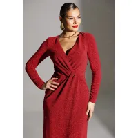 Платье Мода-Юрс 25-2879 красный