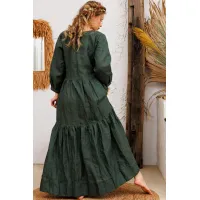 Платье Амулет 9922 изумруд 164