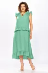 Платье Mira Fashion 5695 зеленый