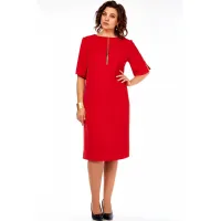 Платье Ольга Стиль С984 красный Платье Ольга Стиль С984 красный