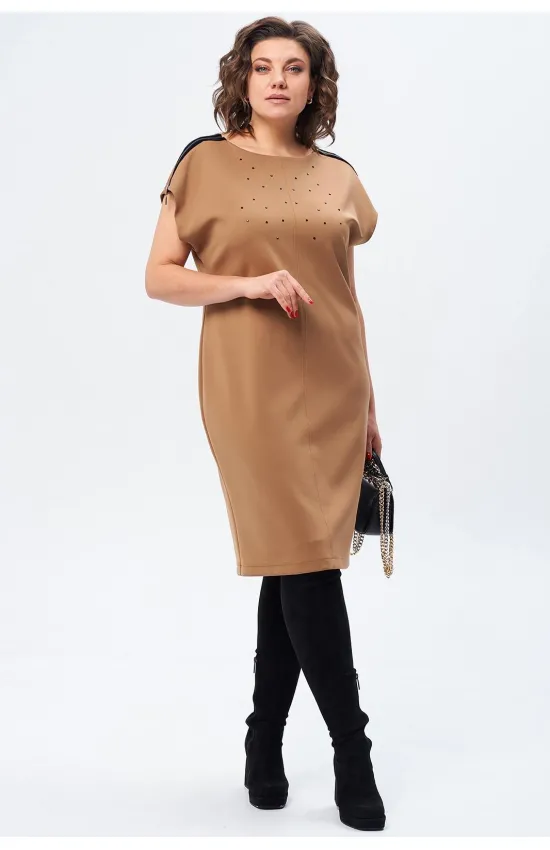 Платье Michel Chic 2174 бежевый