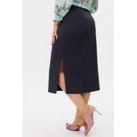 Юбка Anelli 1648 грифельный силуэт