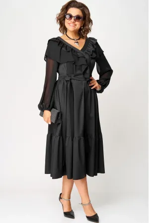 Платье Eva Grant 7225С черный