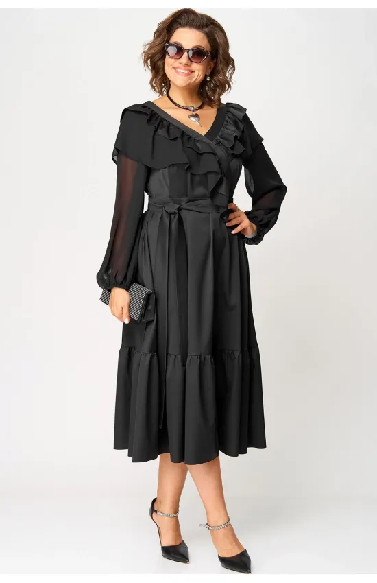 Платье Eva Grant 7225С черный