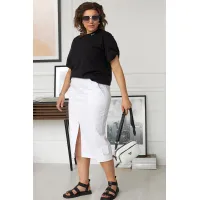 Юбка Begimoda 5006 белый