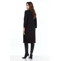 Платье Vilena Fashion 1021 черный+леопард