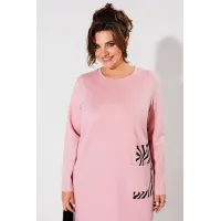 Платье Anelli 1427 Розовый Платье Anelli 1427 Розовый