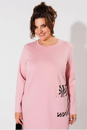 Платье Anelli 1427 Розовый