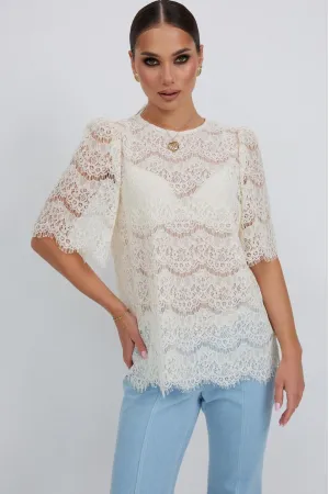 Блузка Vesnaletto 4387 молочный