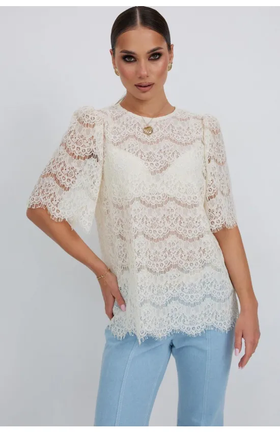 Блузка Vesnaletto 4387 молочный