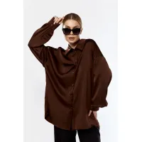 Блузка Talia Fashion 436 коричневый Блузка Talia Fashion 436 коричневый