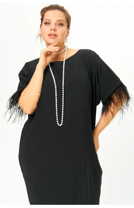 Платье Sova 11308 черный