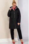 Плащ Shetti 2188 чёрный