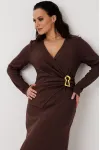 Платье Mislana 1291 коричневый