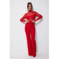 Блузка Люше 4258 красный