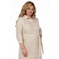 Платье Lakona 11655 бежевый