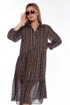 Платье Talia Fashion 431 коричневый