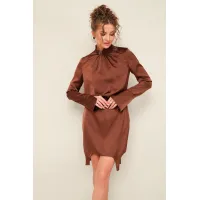 Платье Pur Pur 11-438 Коричневый