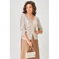 Блузка Fita 20791 Зария золотисто-бежевый