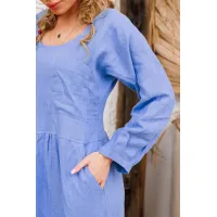 Платье Амулет 9922 голубой 170