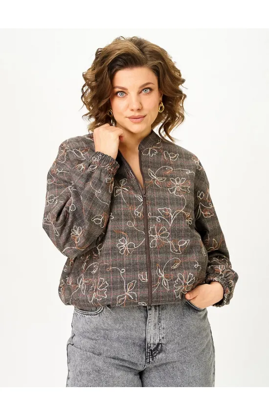 Куртка Zlata 4469 коричневый